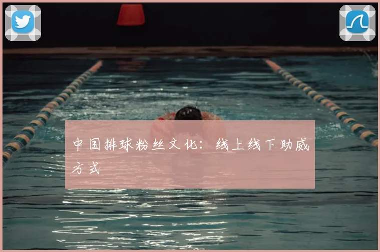 中国排球粉丝文化：线上线下助威方式
